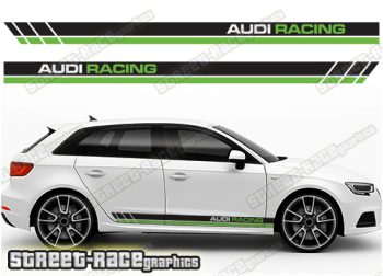 Audi A3 racing stripes 008