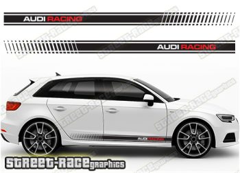 Audi A3 racing stripes 012