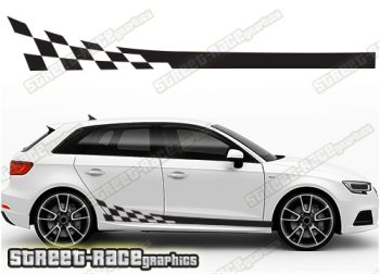 Audi A3 racing stripes 013