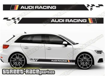 Audi A3 racing stripes 030 - German flag