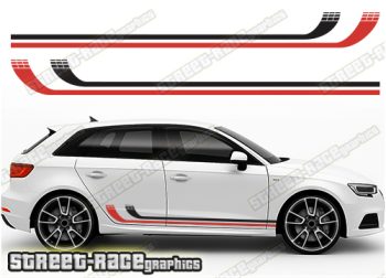 Audi A3 racing stripes 041