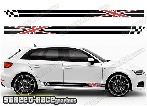 Audi A3 racing stripes 046