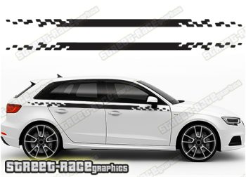 Audi A3 racing stripes 054