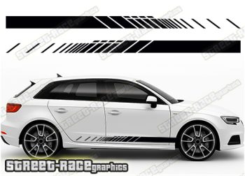 Audi A3 racing stripes 056