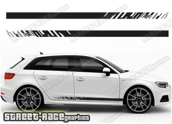 Audi A3 racing stripes 059