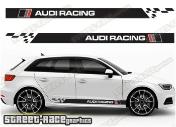 Audi A3 racing stripes 071