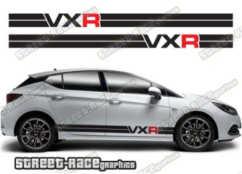 Vauxhall / Opel Astra racing stripes 048 - VXR