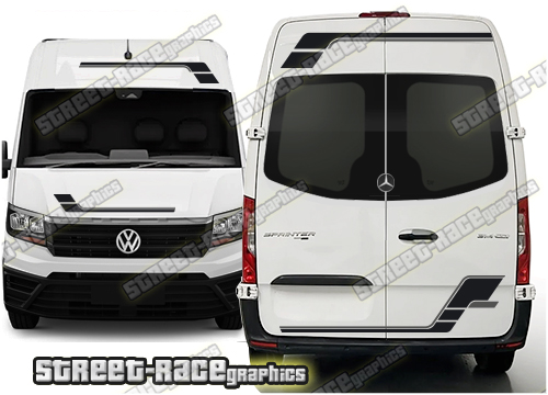 Sprinter / Crafter front/rear 170