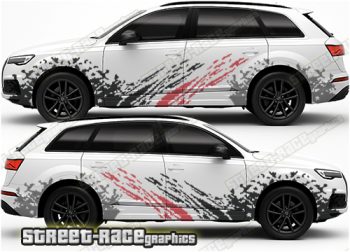 Audi Q7 007 - mud splatter