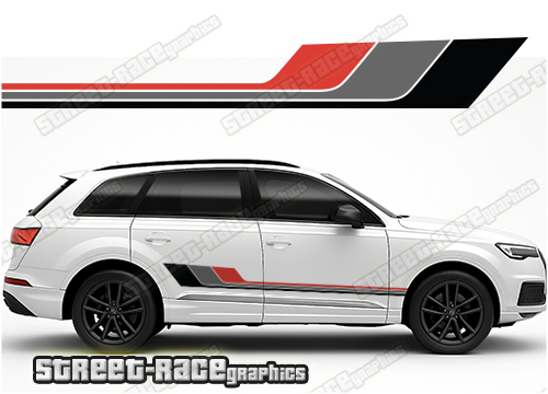 Audi Q7 032 - racing stripes