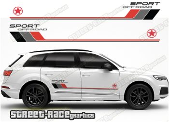Audi Q7 034 - racing stripes