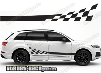 Audi Q7 040 racing stripes