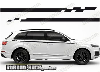 Audi Q7 041 racing stripes