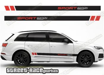 Audi Q7 049 - racing stripes