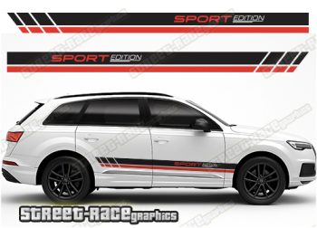 Audi Q7 050 - racing stripes