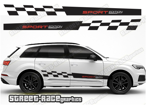 Audi Q7 052 - racing stripes