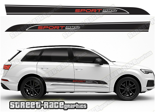Audi Q7 054 - racing stripes