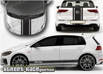 Volkswagen Golf FULL rally / racing decals 006 (Copy)