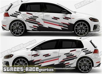 Volkswagen Golf rally 003 graphics