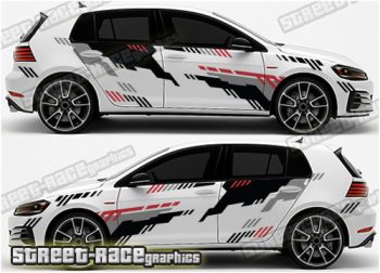 Volkswagen Golf rally 006 graphics
