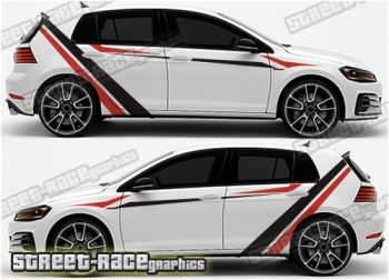 Volkswagen Golf rally 007 graphics