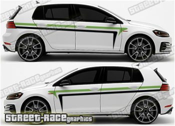 Volkswagen Golf rally 008 graphics