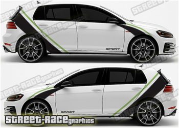 Volkswagen Golf rally 011 graphics