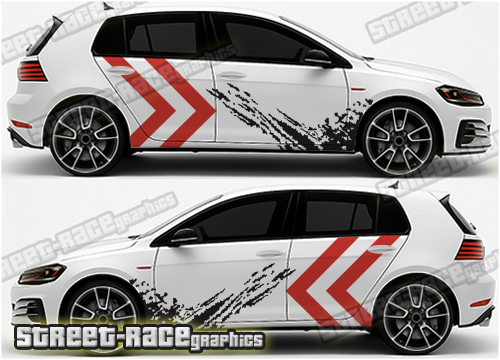 Volkswagen Golf rally 019 graphics