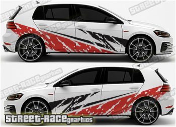 Volkswagen Golf rally 023 graphics