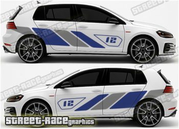 Volkswagen Golf rally 024 graphics