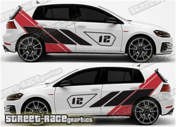 Volkswagen Golf rally 025 graphics