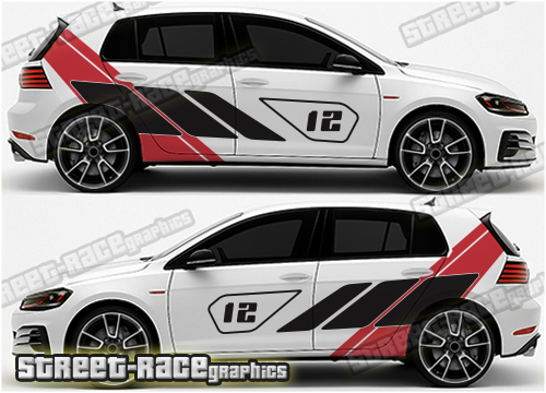 Volkswagen Golf rally 025 graphics