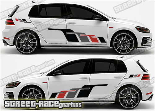 Volkswagen Golf rally 028 graphics