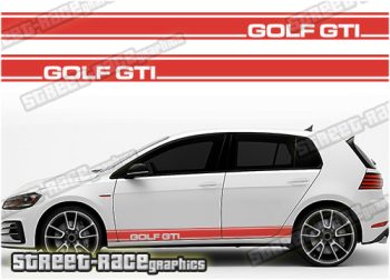 Volkswagen Golf racing stripes 004
