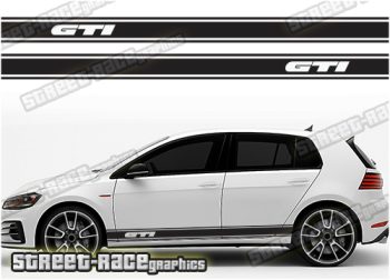 Volkswagen Golf racing stripes 006