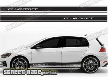 Volkswagen Golf racing stripes 007 - Clubsport