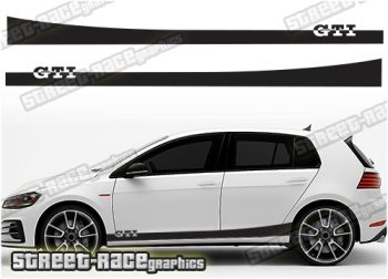 Volkswagen Golf racing stripes 013