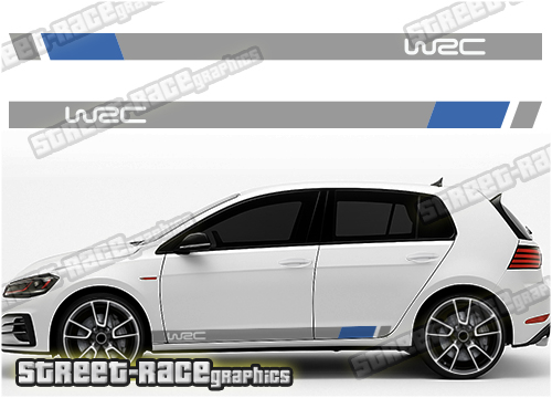 Volkswagen Golf racing stripes 014 - WRC