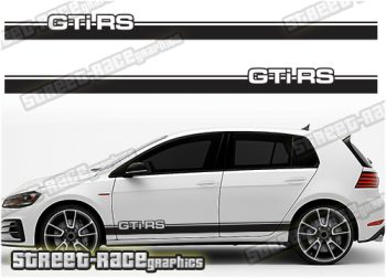 VW Golf racing stripes 054