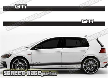 VW Golf racing stripes 055