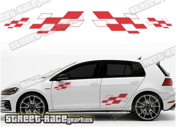 VW Golf stickers 058
