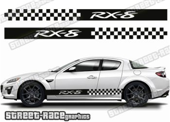 Mazda RX-8 side stickers 001