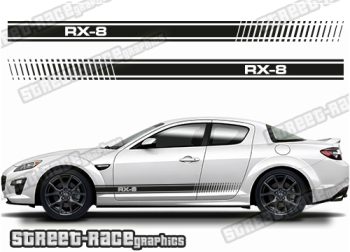 Mazda RX-8 side stickers 006