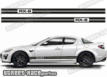 Mazda RX-8 side stickers 008