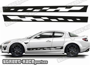Mazda RX-8 side stickers 010