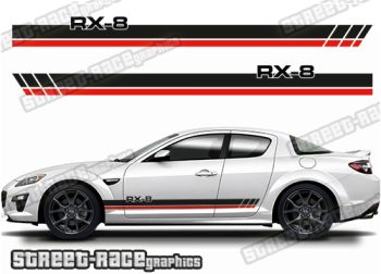 Mazda RX-8 side stickers 012