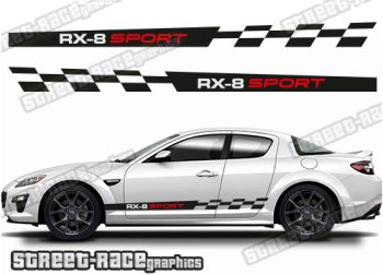 Mazda RX-8 side stickers 014