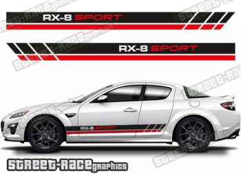 Mazda RX-8 side stickers 015