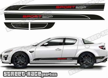 Mazda RX-8 side stickers 019