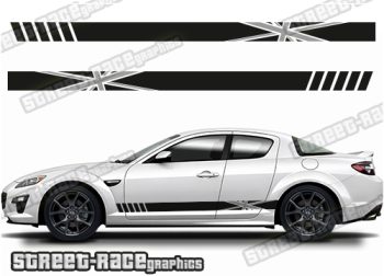 Mazda RX-8 side stickers 022